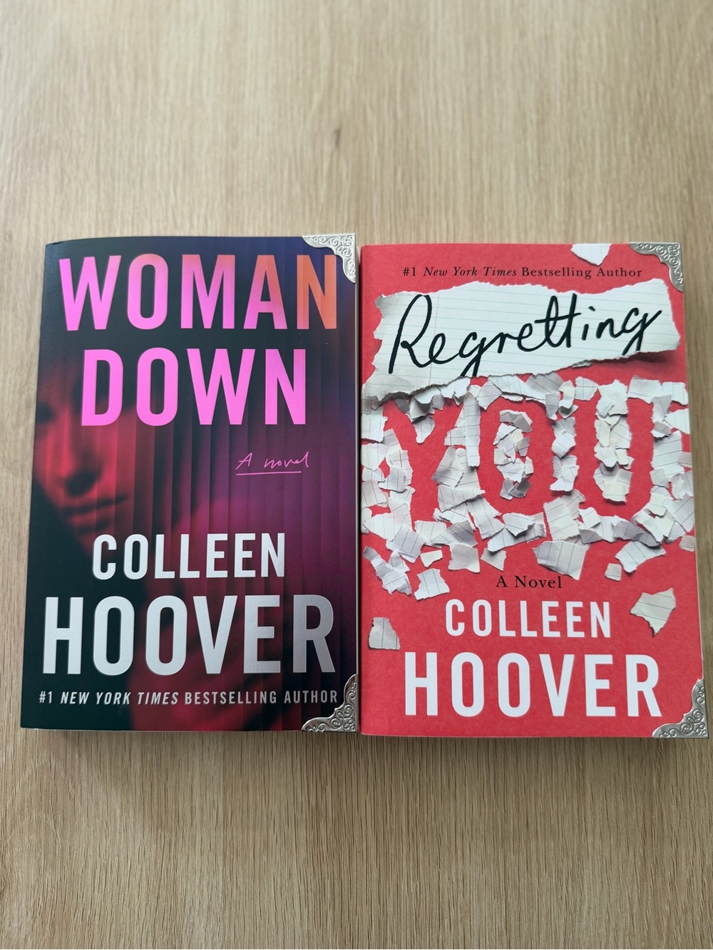 Colleen Hoover Bundle | Woman Down & Regretting You | Like New